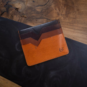 Lemmy | Hand-tooled Art and Kangaroo Leather Card Wallet