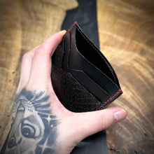 Black | Reticulated Python Card Wallet