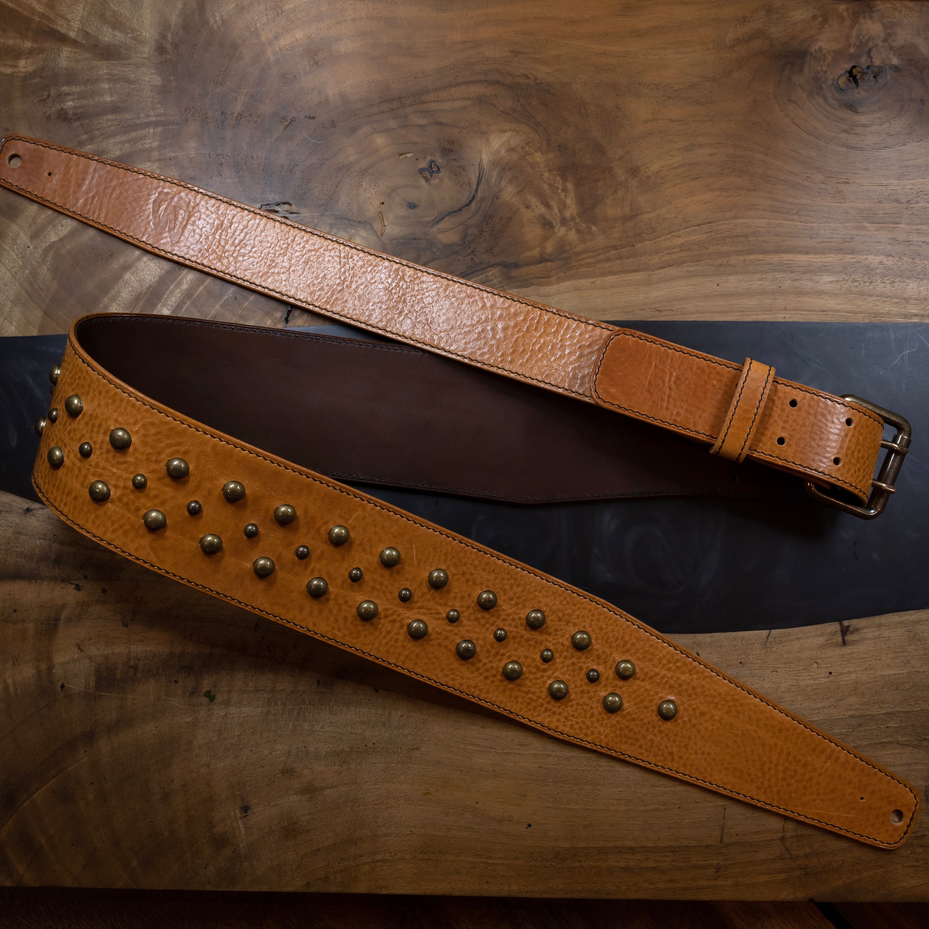 小物 Vintage Studs leather grove Vintage Style Leather Studs Belt/Vintage Style Leather Studs