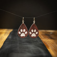 Paws | Salvaged Exotic Leather Earrings