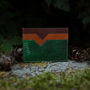 Douglas Squirrel | Backyard Buddies Collection | Hand Tooled Leather Card Wallet