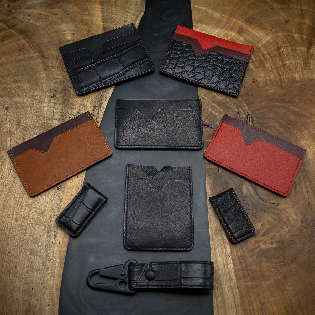 Black Moto | A Salvaged American Alligator Collection – Boos Leather