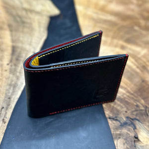 Black | Horween Horsehide Minimalist Bifold Wallet