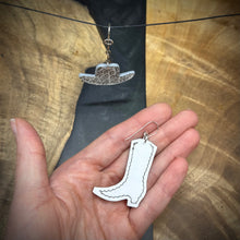 Hat n Boot | Salvaged Exotic Leather Earrings