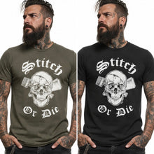 Stitch Or Die | Unisex 100% Cotton T-shirt feat. the Original Artwork of Laura Boos