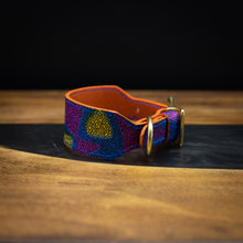 Disco | Stingray Leather Dog Collar | 8-11" | Sample Sale