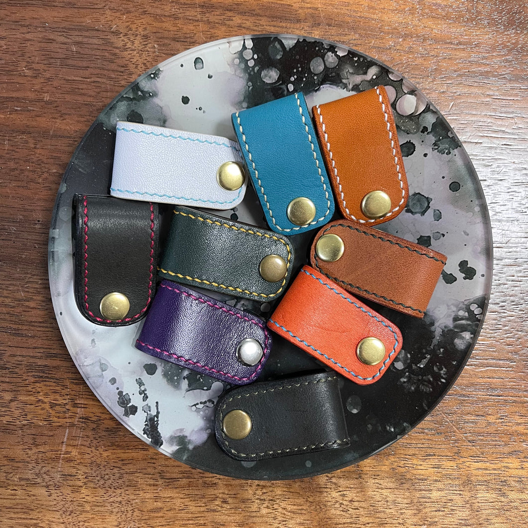 UPCYCLED | Kangaroo Leather Cable Keepers