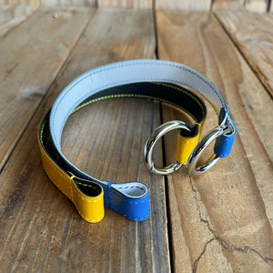 Kangaroo Leather Tag Collar | Bespoke Built